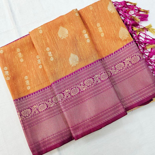 Kanchipuram Blended Korvai Soft Silk Sarees 1229 – Kanchipuram Lakshaya Silks