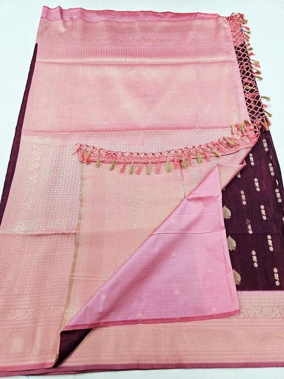 Kanchipuram Blended Korvai Soft Silk Sarees 1231