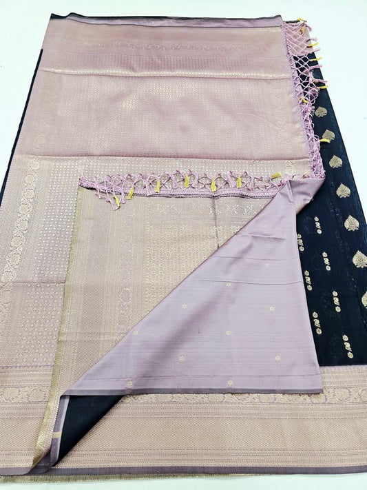 Kanchipuram Blended Korvai Soft Silk Sarees 1237 – Kanchipuram Lakshaya Silks