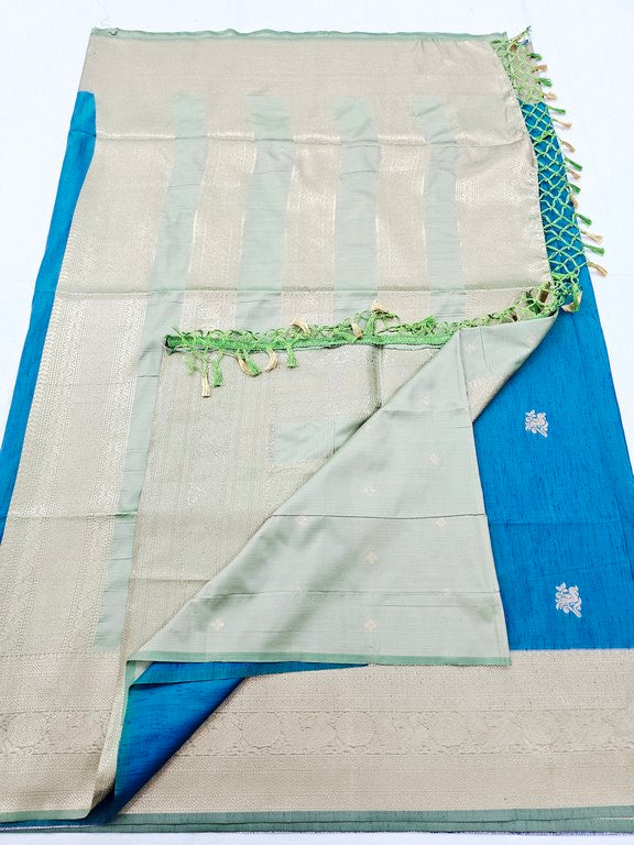 Kanchipuram Blended Korvai Soft Silk Sarees 1240