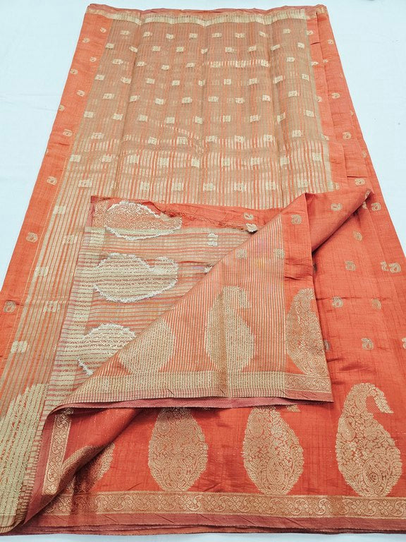 Kanchi Blended Trendy Tussar Silk Saree 848