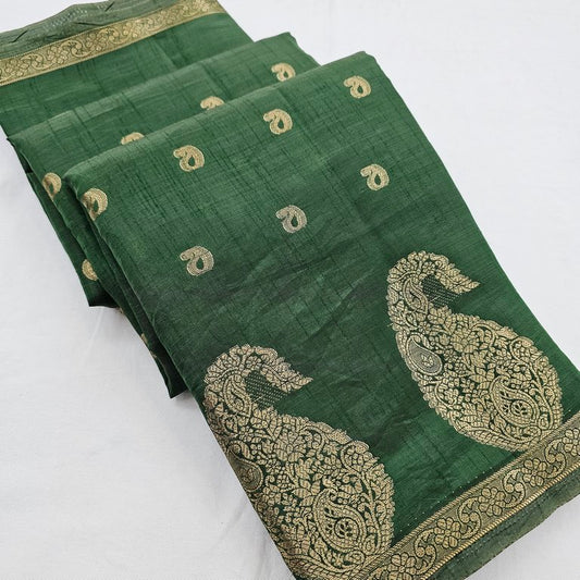 Kanchi Blended Trendy Fancy Silk Saree 856