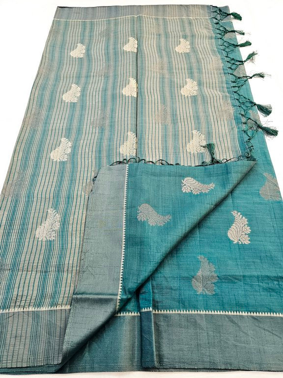 Kanchipuram Blended Tussar Silk Saree 471