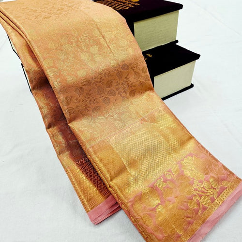 Kanchipuram Blended Tissue Bridal Silk Saree 361 – Kanchipuram Lakshaya Silks