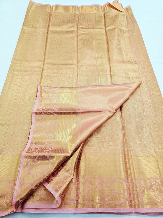 Kanchipuram Blended Tissue Bridal Silk Saree 361 – Kanchipuram Lakshaya Silks