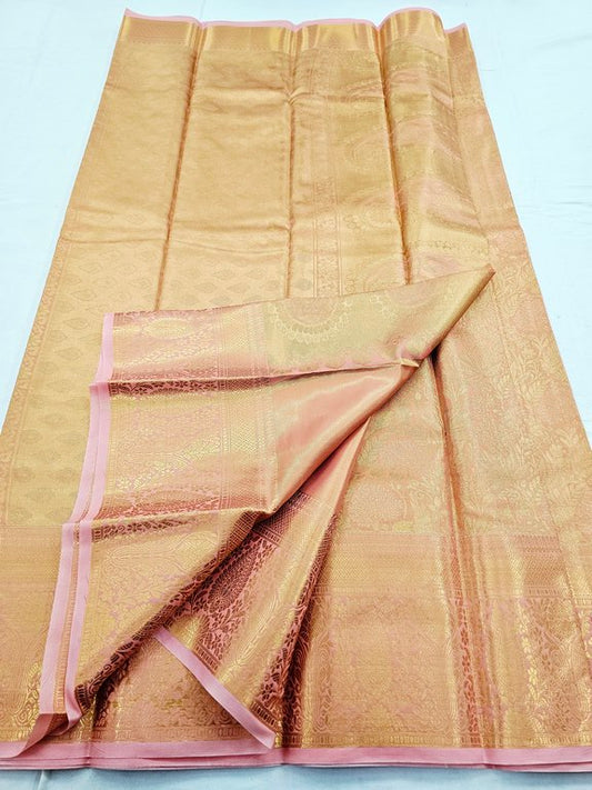 Kanchipuram Blended Tissue Bridal Silk Saree 364 – Kanchipuram Lakshaya Silks