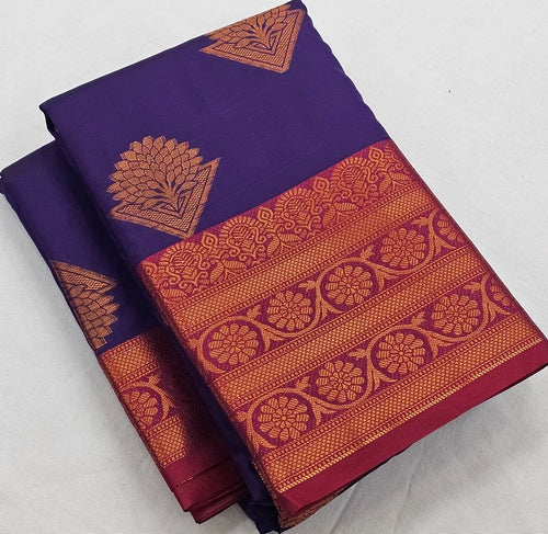 Kanchi Blended Trendy Fancy Butta Silk Saree 873 – Kanchipuram Lakshaya Silks