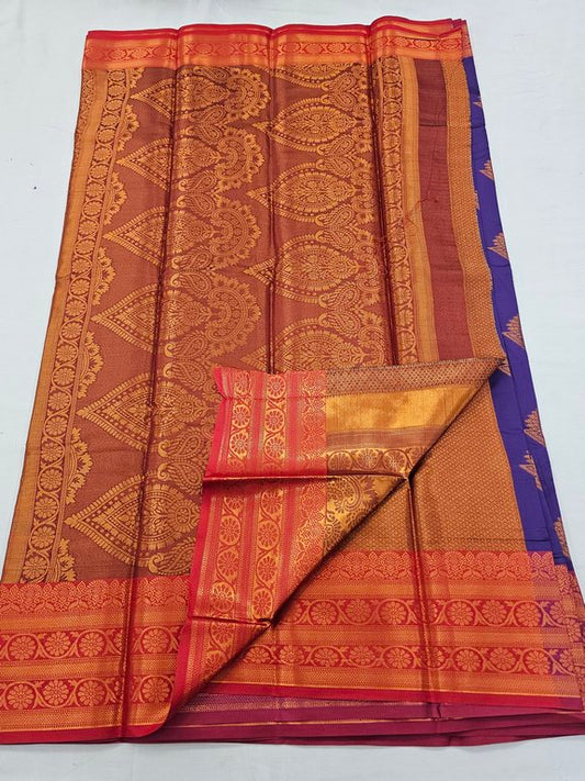 Kanchi Blended Trendy Fancy Butta Silk Saree 873 – Kanchipuram Lakshaya Silks