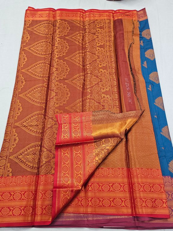 Kanchi Blended Trendy Fancy Butta Silk Saree 874