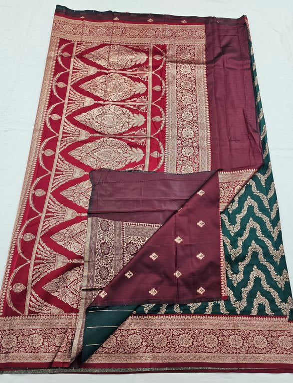 Kanchi Blended Fancy Semi Soft Silk Saree 717