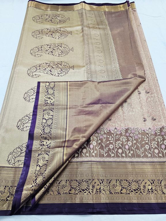 Kanchipuram Blended Bridal Silk Sarees 261