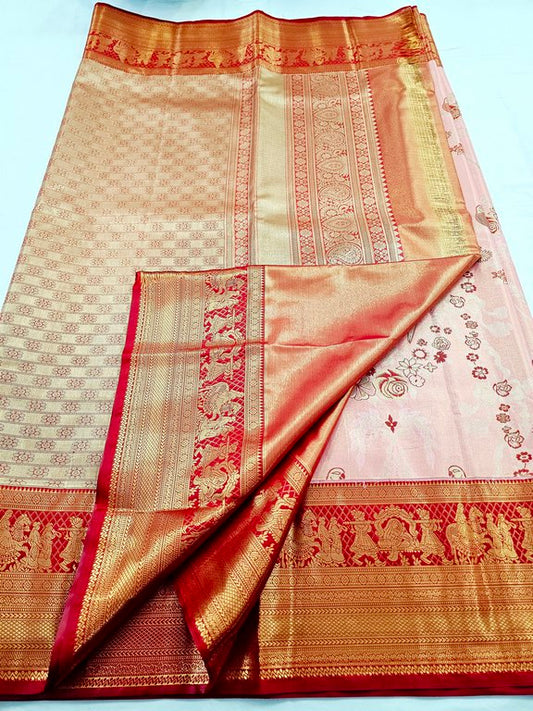 Kanchipuram Blended Bridal Silk Sarees 264
