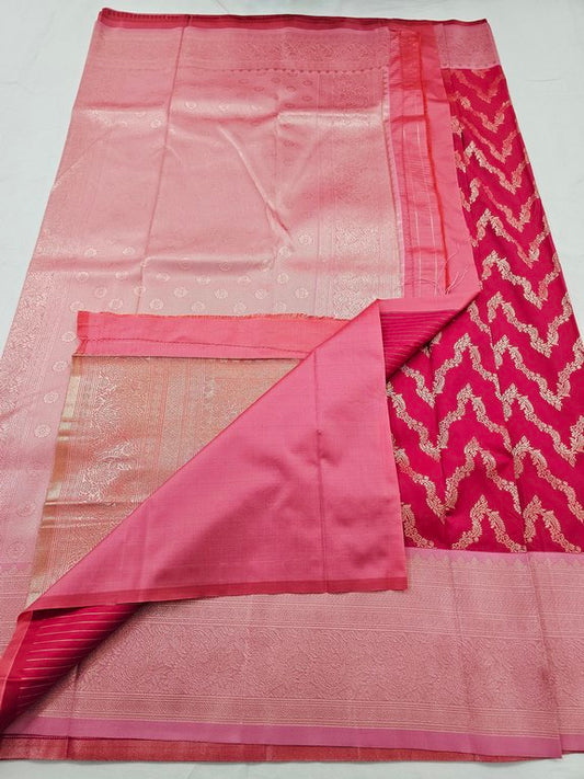 Kanchi Blended Fancy Semi Soft Silk Saree 720 – Kanchipuram Lakshaya Silks