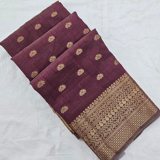 Kanchi Blended Trendy Tussar Silk Saree 887 – Kanchipuram Lakshaya Silks