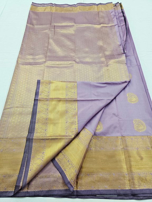Kanchipuram Blended Self Butta Silk Sarees 1273