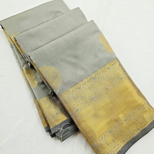 Kanchipuram Blended Self Butta Silk Sarees 1275 – Kanchipuram Lakshaya Silks