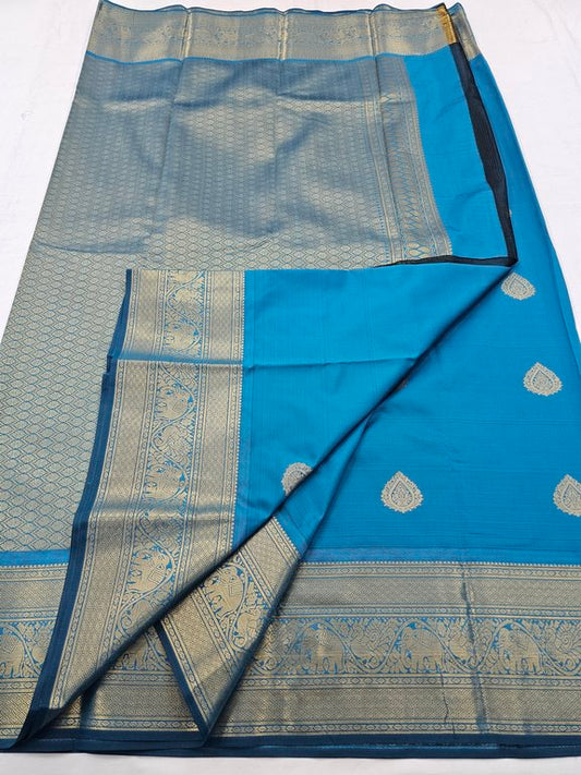 Kanchipuram Blended Self Butta Silk Sarees 1287 – Kanchipuram Lakshaya Silks