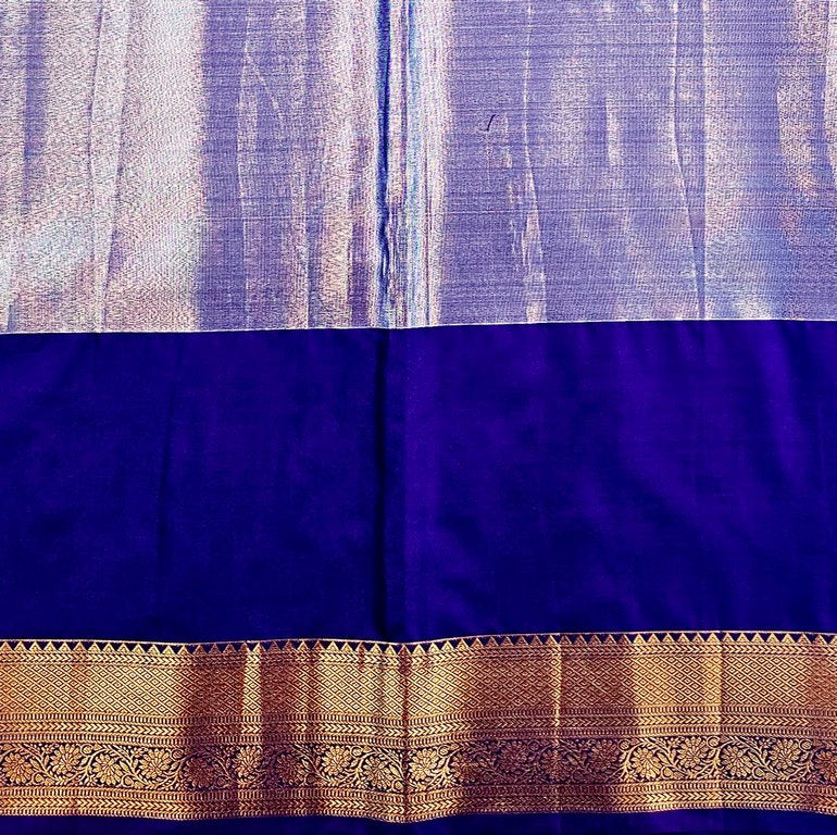 Trendy Kanchipuram Blended Vintage Tissue Bridal Silk Sarees 052