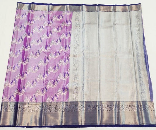 Kanchipuram Blended Korvai Tissue Silk Sarees 013