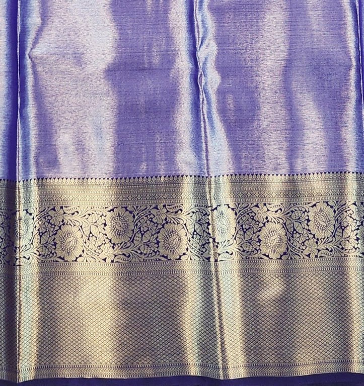 Kanchipuram Blended Korvai Tissue Silk Sarees 013