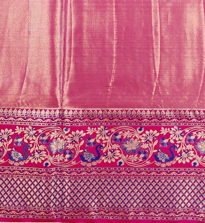 Kanchipuram Blended Korvai Tissue Silk Sarees 008