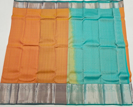 Authentic Pure Kanchipuram Korvai Vintage Silksarees 007