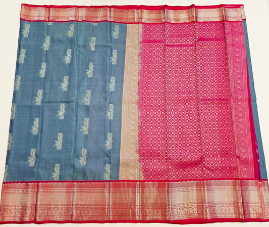 Pure Kanchipuram Fancy Korvai Silksarees 008
