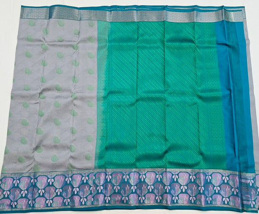 Pure Kanchipuram Fancy Korvai Silksarees 025