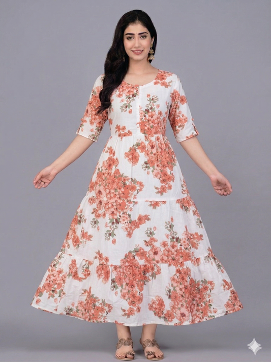 LONG FROCK KURTIS – ELEGANT EVERYDAY WEAR 001