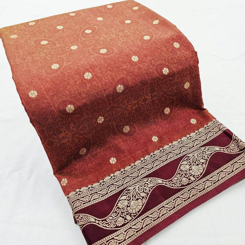 Kanchipuram Blended Tussar Silk Saree 484 – Kanchipuram Lakshaya Silks