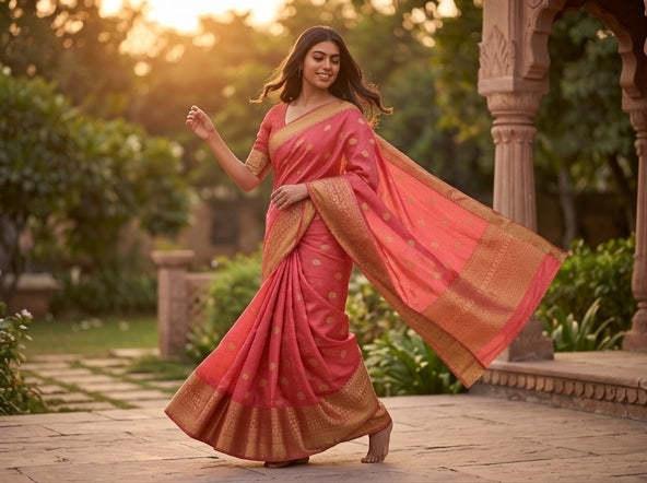 Kanchi Blended Trendy Tussar Silk Saree 889