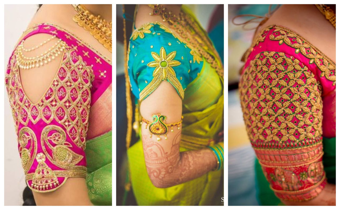 7 Stunning Blouse Designs For Silk Sarees!