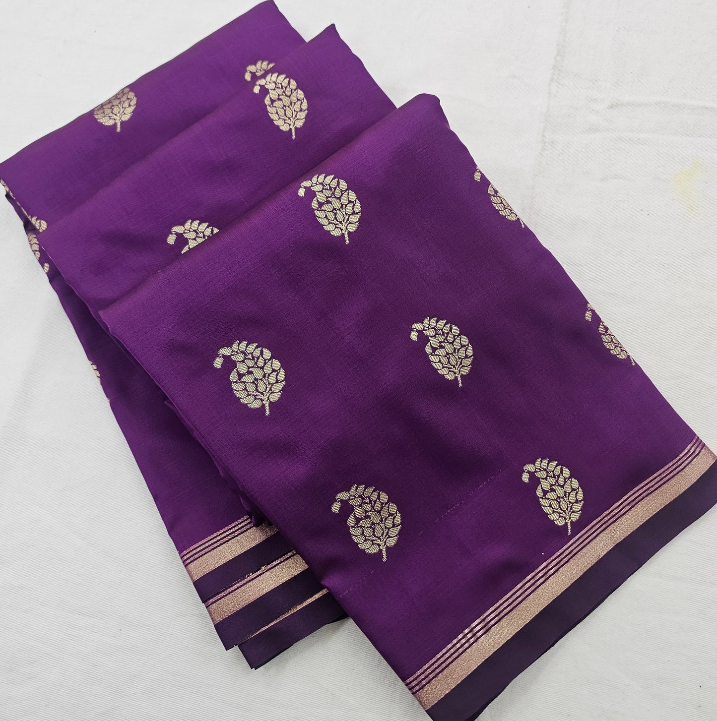 Kanchipuram Blended Fancy SoftSilkSarees 001