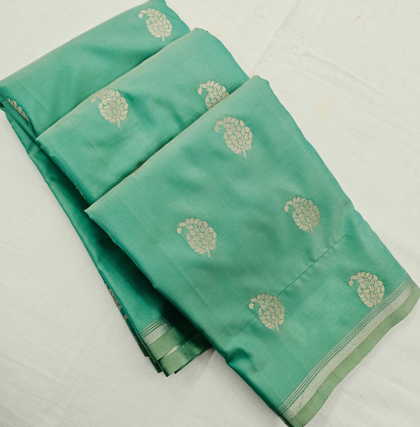 Kanchipuram Blended Fancy SoftSilkSarees 008
