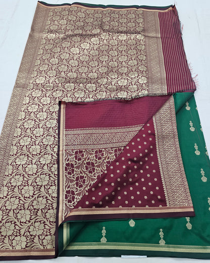 Kanchipuram Blended Fancy SoftSilkSarees 009 – Kanchipuram Lakshaya Silks