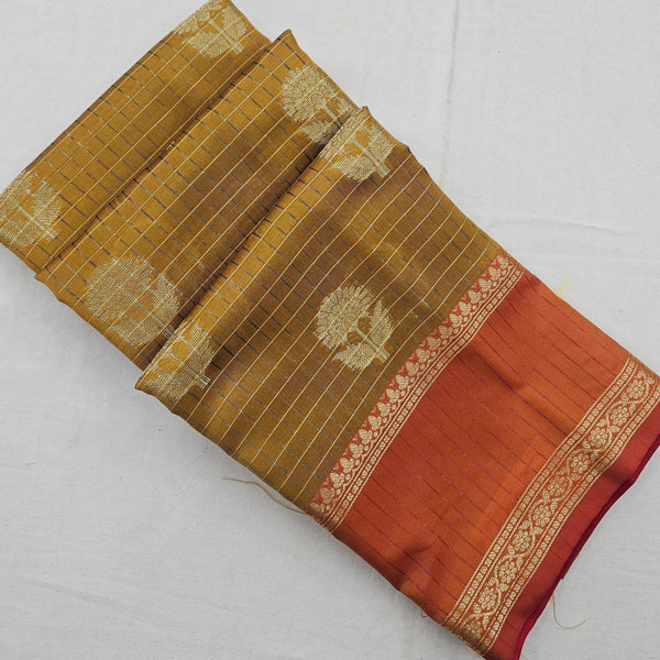 Kanchipuram Blended Fancy Soft Silk Sarees 1291