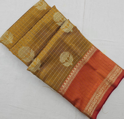 Kanchipuram Blended Fancy Soft Silk Sarees 1291 – Kanchipuram Lakshaya Silks