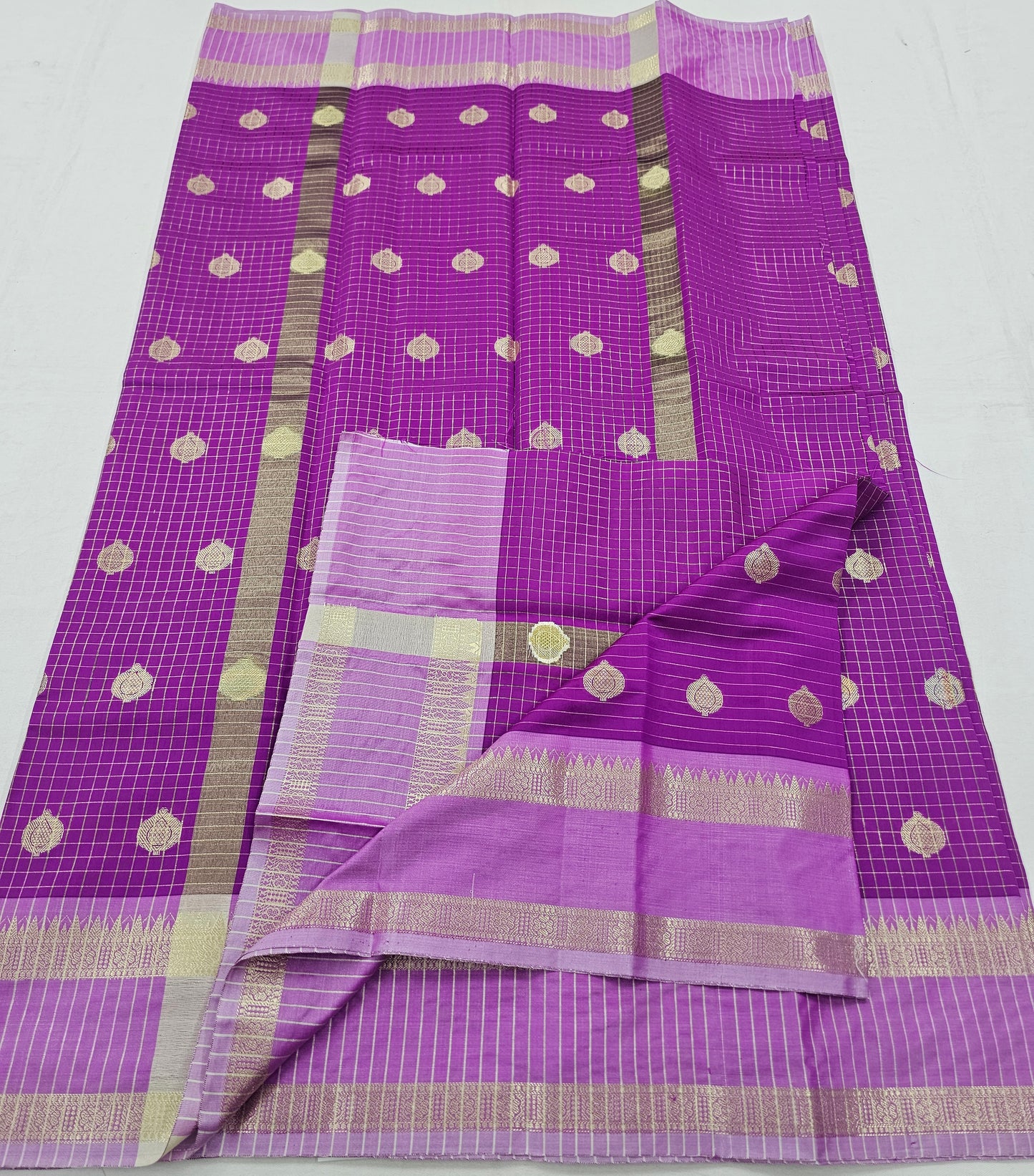 Kanchipuram Blended Fancy Soft Silk Sarees 1292