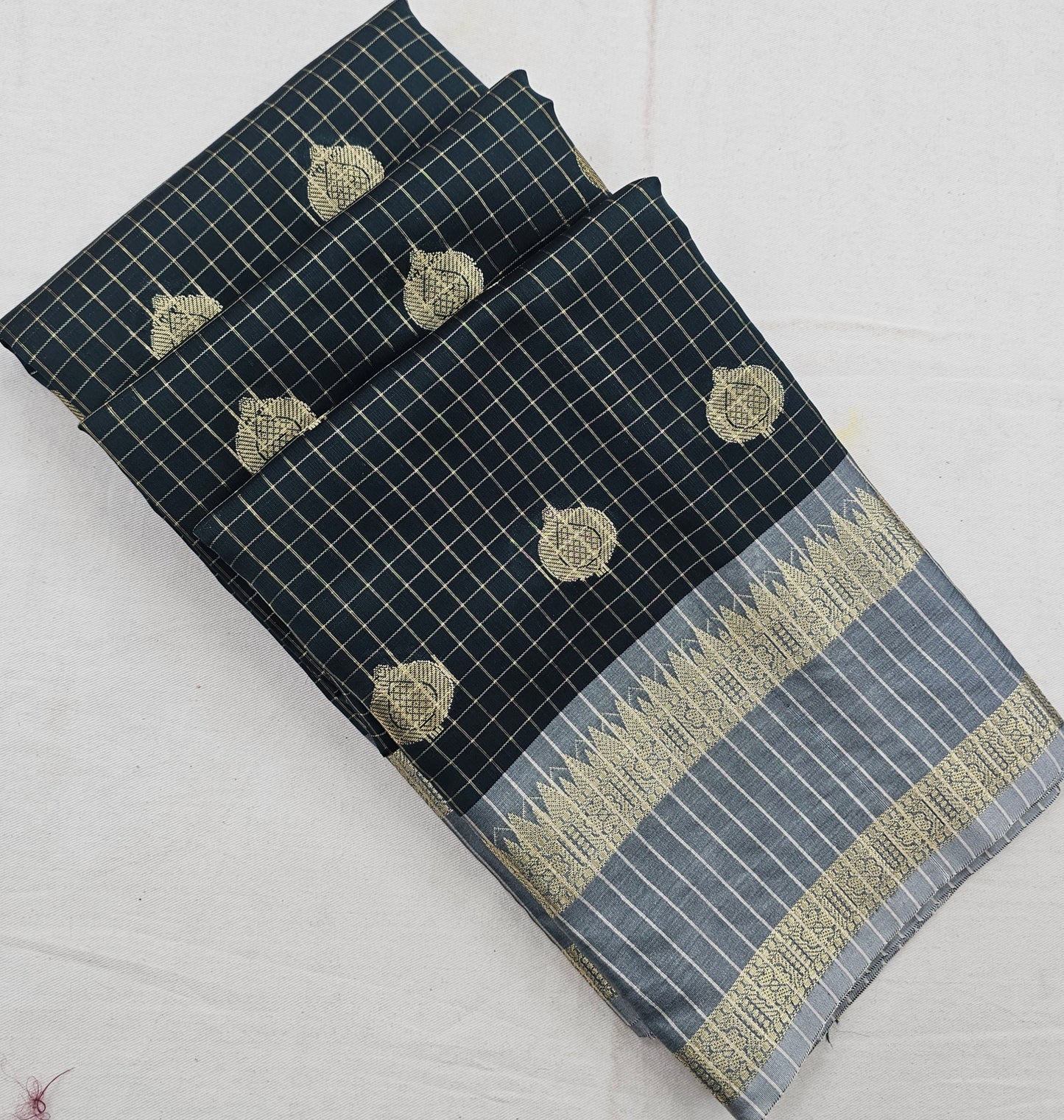 Kanchipuram Blended Fancy Soft Silk Sarees 1298