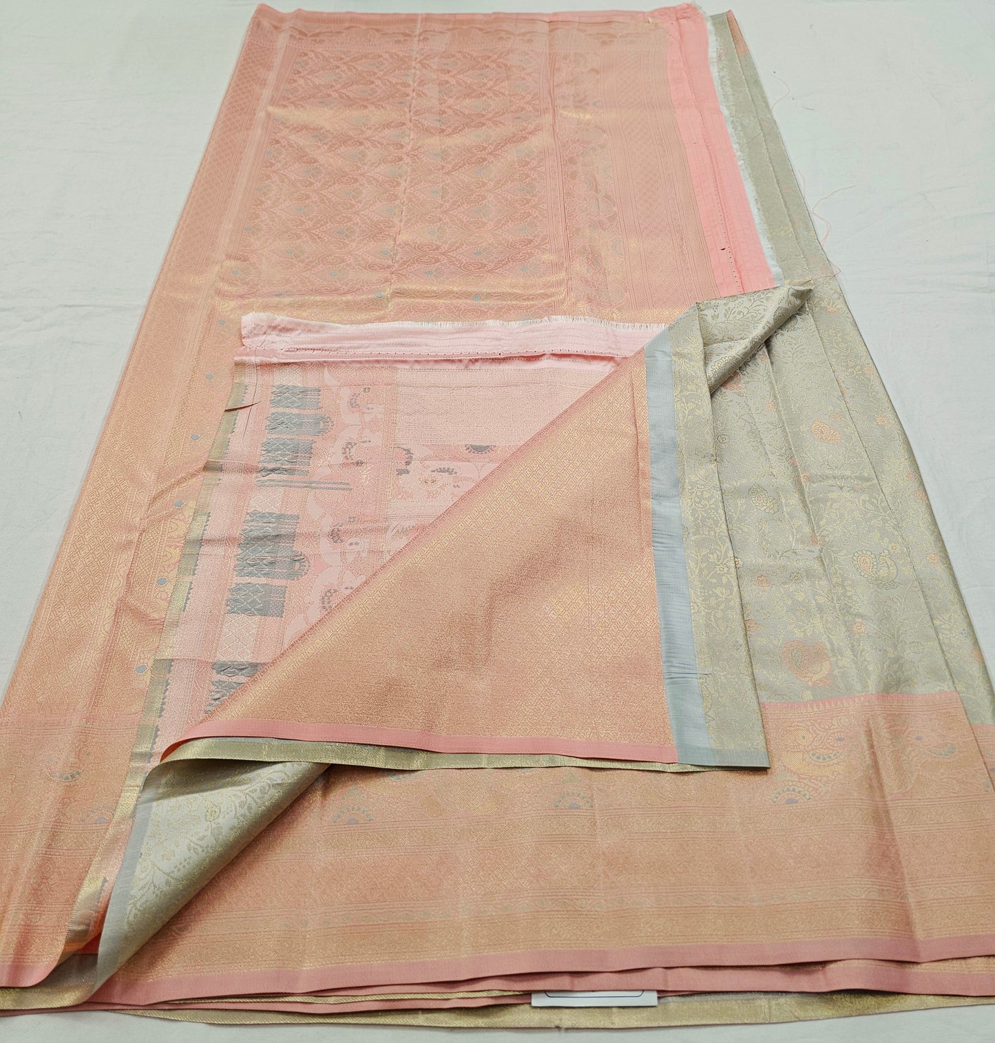 Kanchipuram Blended Trendy Tissue Silk Saree 573