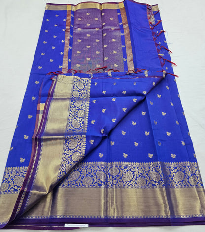 Kanchipuram Blended Fancy Butta Silk saree 002 – Kanchipuram Lakshaya Silks