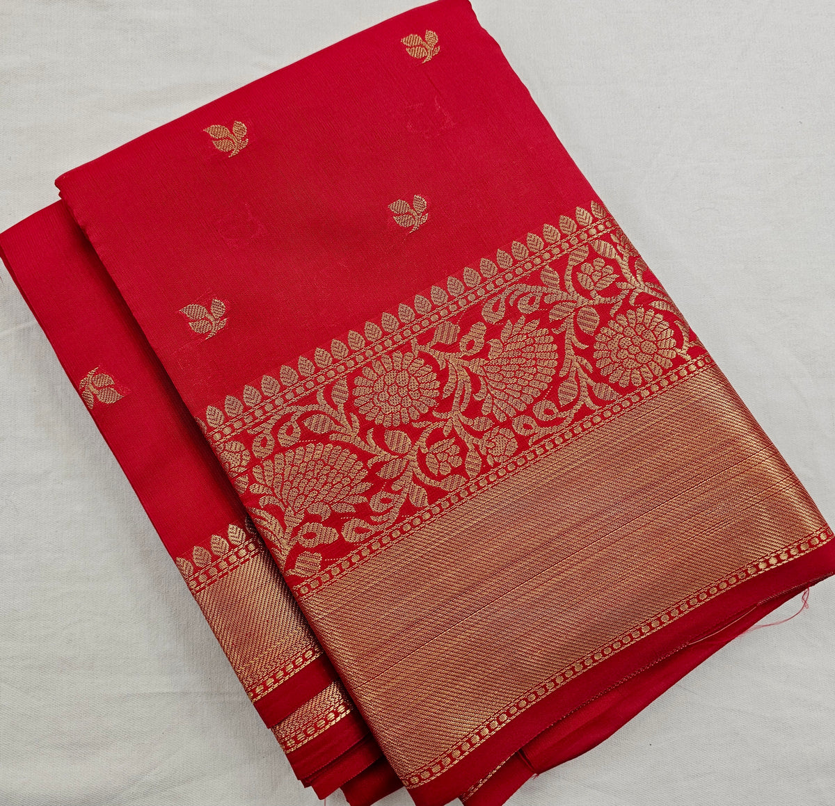 Kanchipuram Blended Fancy Butta Silk saree 003