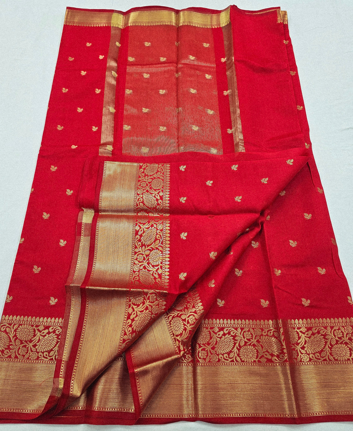 Kanchipuram Blended Fancy Butta Silk saree 003