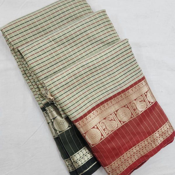 Kanchipuram Blended Vintage Soft SilkSaree 001
