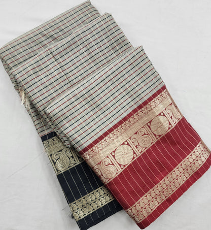 Kanchipuram Blended Vintage Soft SilkSaree 004 – Kanchipuram Lakshaya Silks