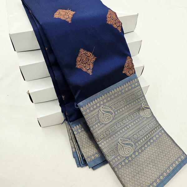 Kanchipuram Blended Fancy Butta Silk Saree 053
