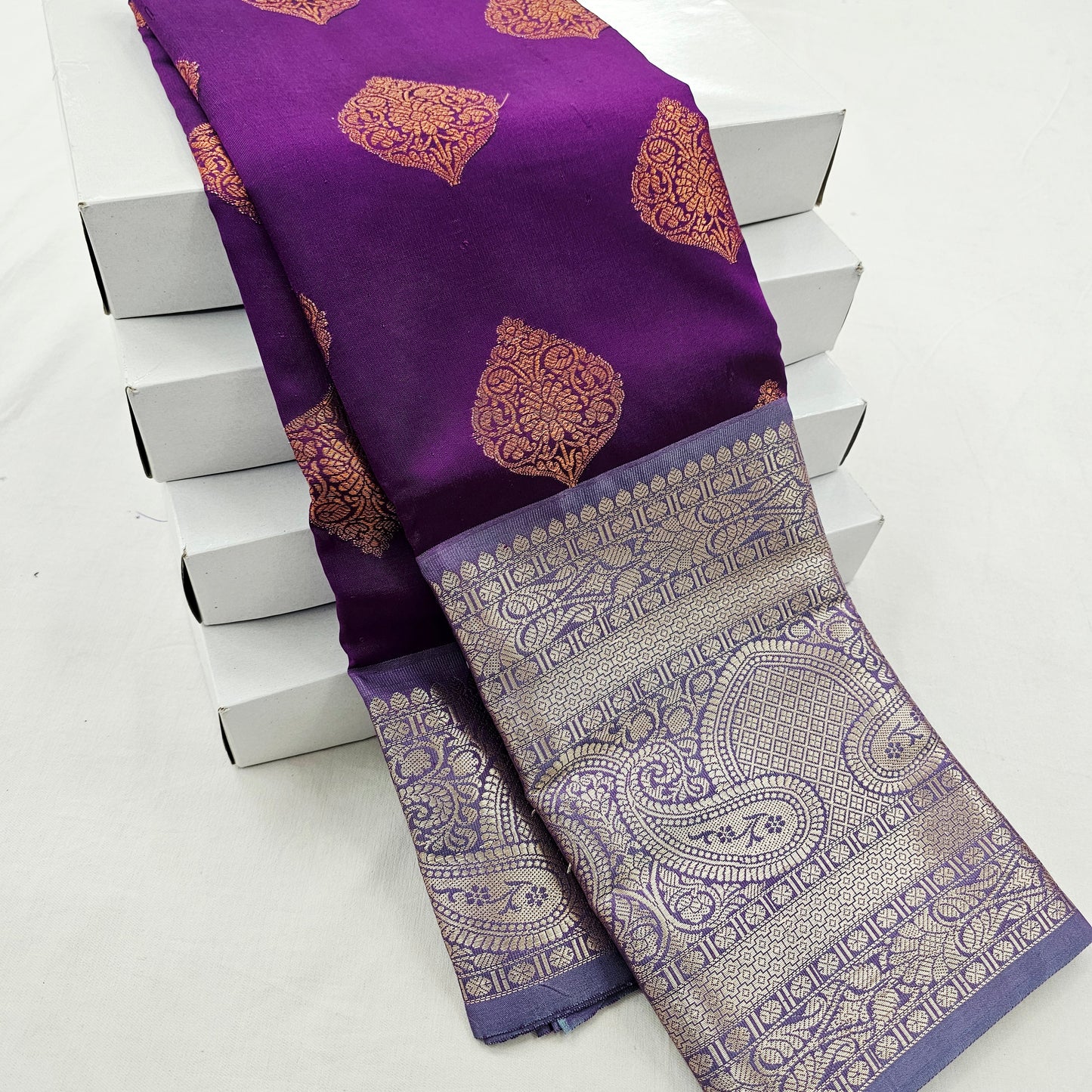 Kanchipuram Blended Fancy Butta Silk Saree 058