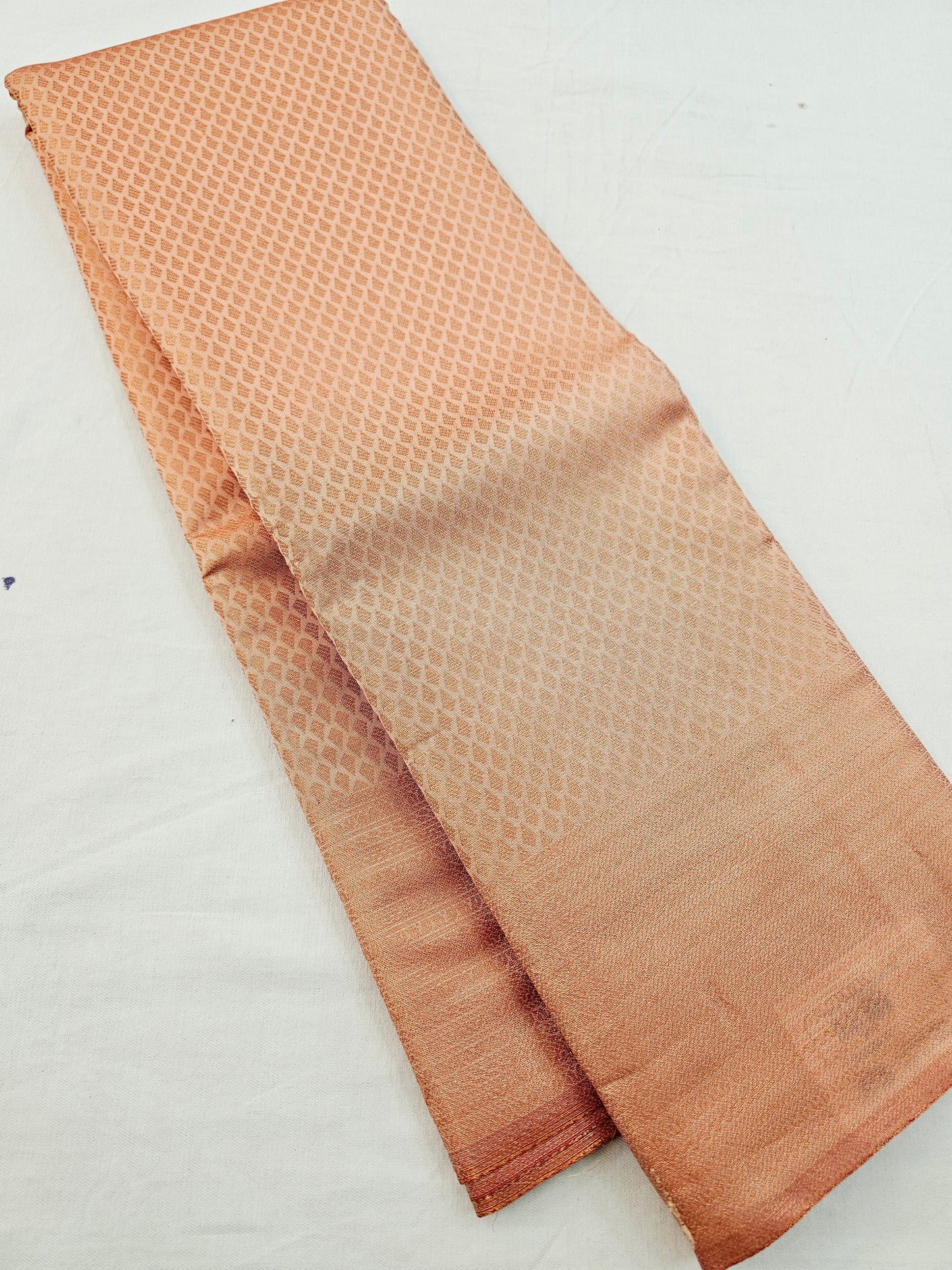 Kanchipuram Blended Kerala Bridal Silk Saree 001