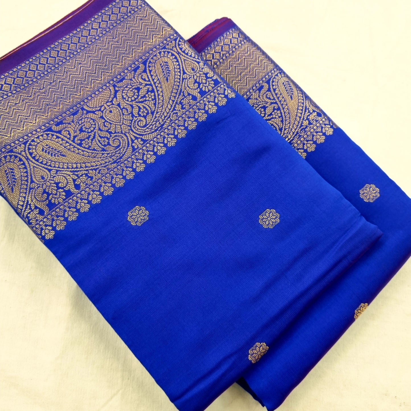 Kanchipuram Blended Fancy Butta Silk saree 004