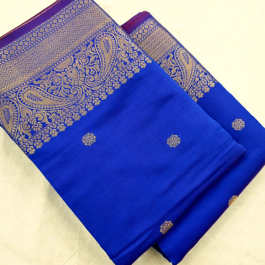 Kanchipuram Blended Fancy Butta Silk saree 004 – Kanchipuram Lakshaya Silks